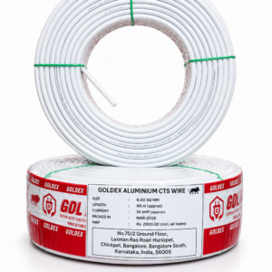 goldex aluminium cts wire – 6.0 sq. mm